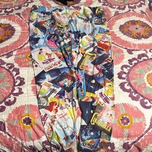 Colorful Disney Movie different Disney characters